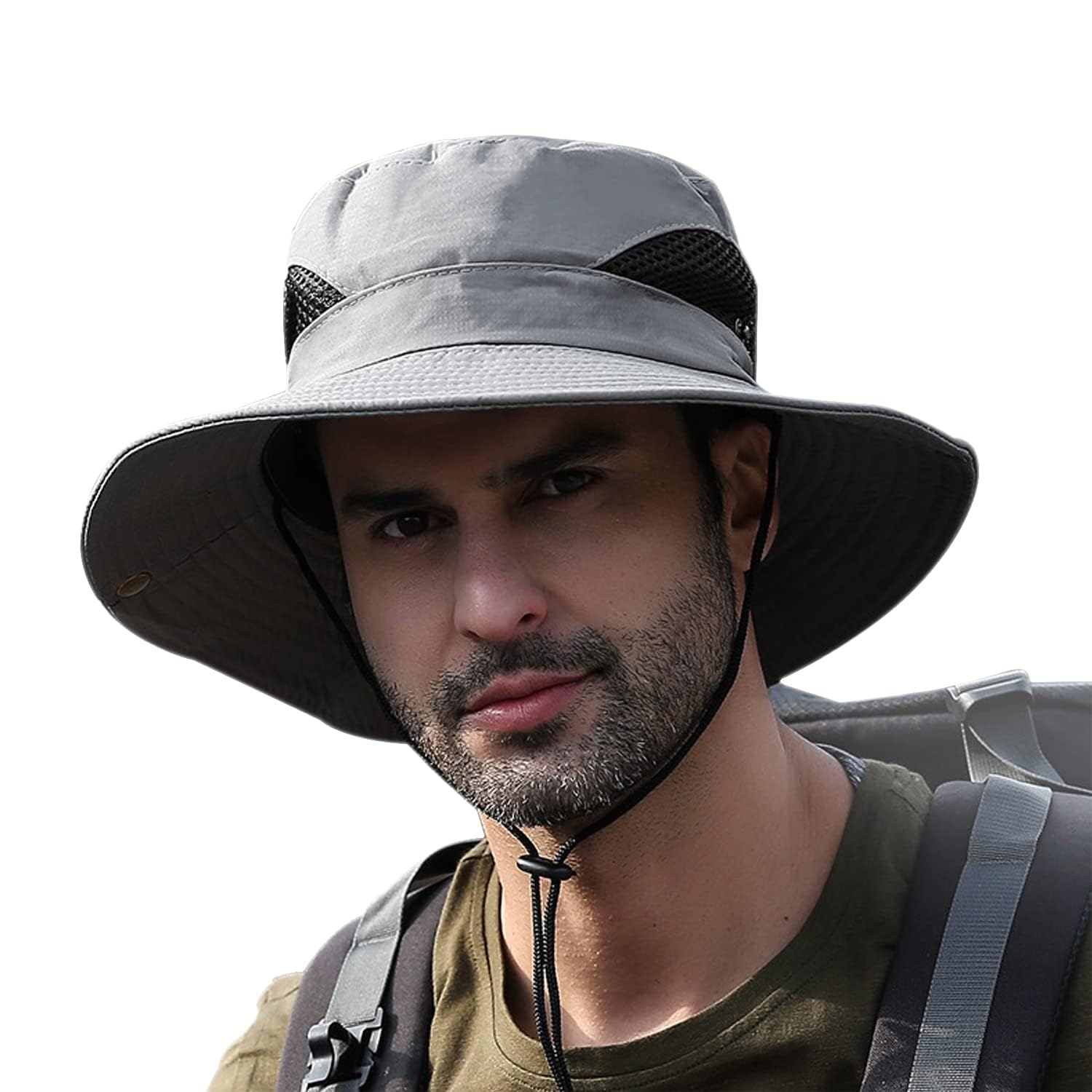 HSR Lightweight Breathable Stylish Summer Hat Cap for Men Women, UV Protection, Sun Protection Round Cap for Travel, Hiking, Gardning, Fishing for Men Women-image-23