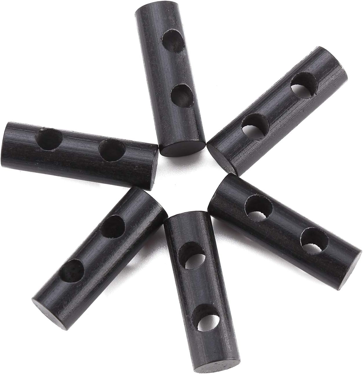 FOSTAR Mini Ferro Rods, 6 Pack Drilled Ferrocerium Rod