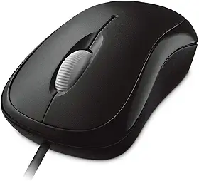 Mouse Optical Basic Com Fio Usb Preto Microsoft - P5800061