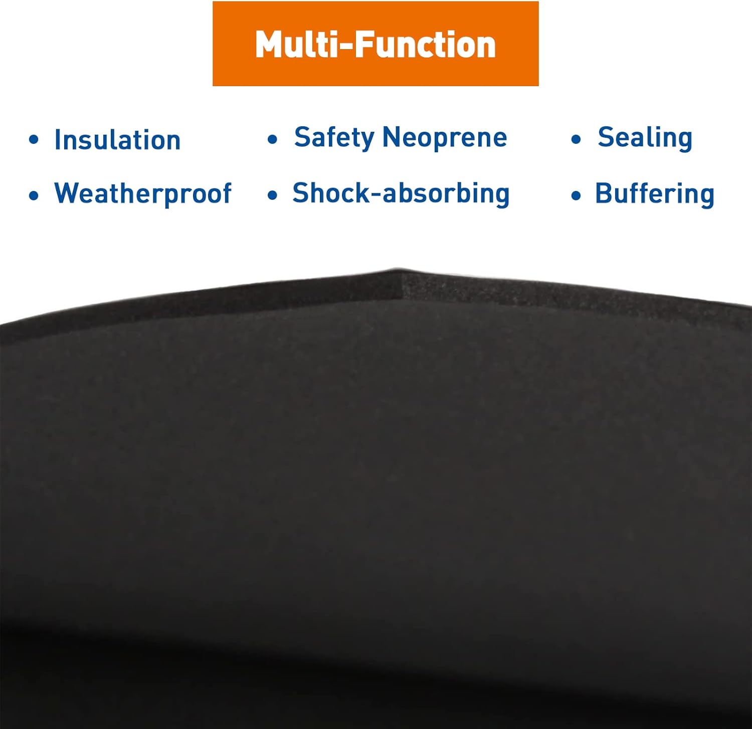 Fеаturеd Prоduсt MAGZO Sponge Neoprene Foam, 1/8 Inch Thickness x 12 Inch Width x 4.9 Feet Length Rubber Sheets and Rolls,Black Foam Roll Easy to Cut for Padding, DIY, Cosplay, Gaskets, Non-Slip, Toolbox Flаѕh Sаlе MAGZO Sponge Neoprene Foam, 1/8 Inch Thickness x 12 Inch Width x 4.9 Feet Length Rubber Sheets and Rolls,Black Foam Roll Easy to Cut for Padding, DIY, Cosplay, Gaskets, Non-Slip, Toolbox