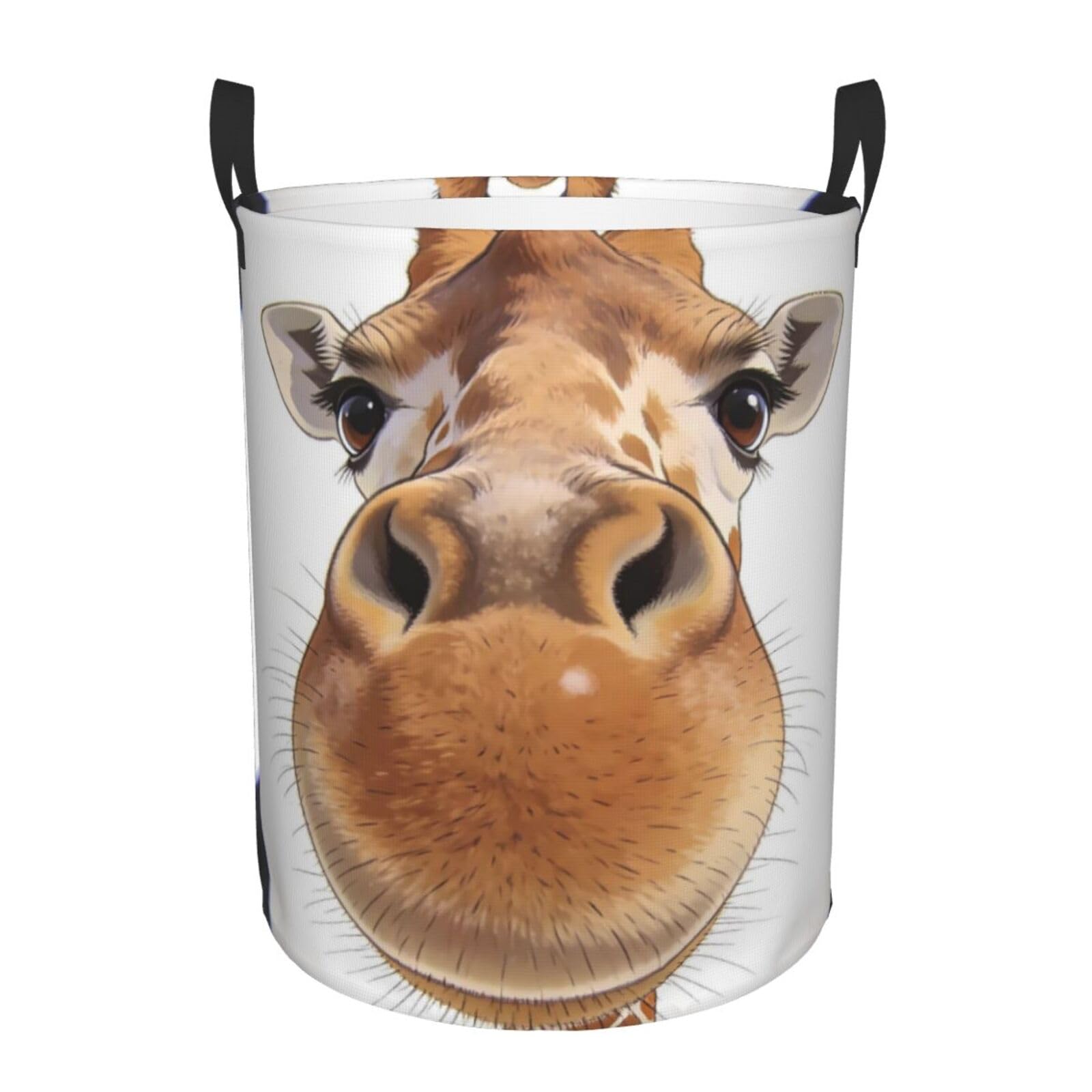 Panier à linge amusant girafe pour trier les vêtements de toute la famille dans la chambre