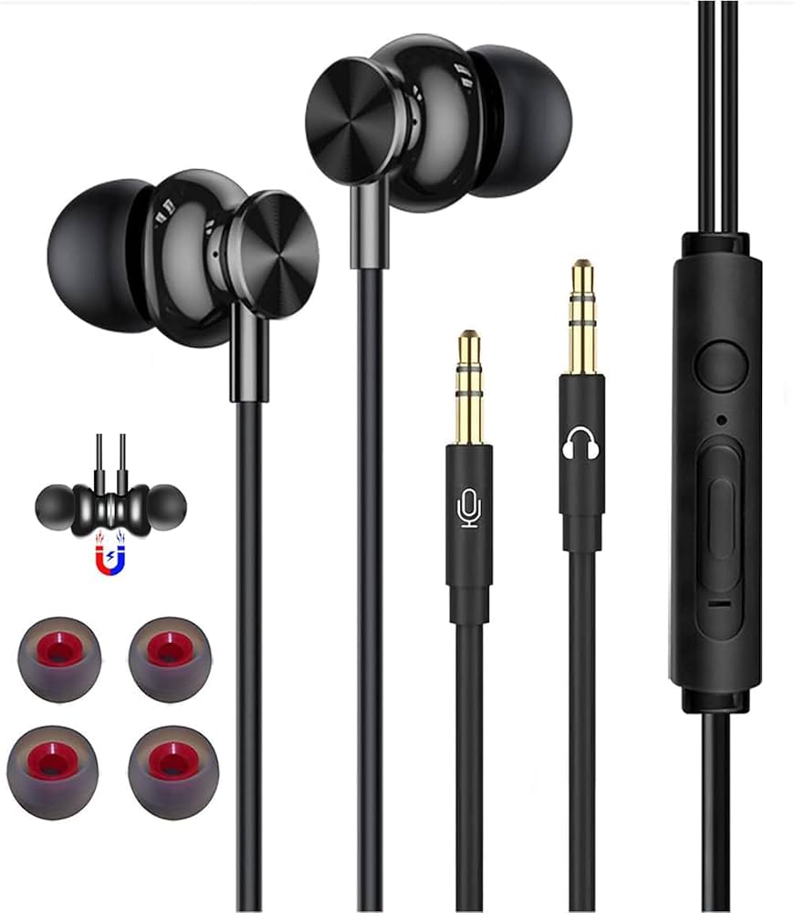 Amazon.co.jp: YAOFANG 有線イヤホン 3m 長線ゲーミングイヤホン