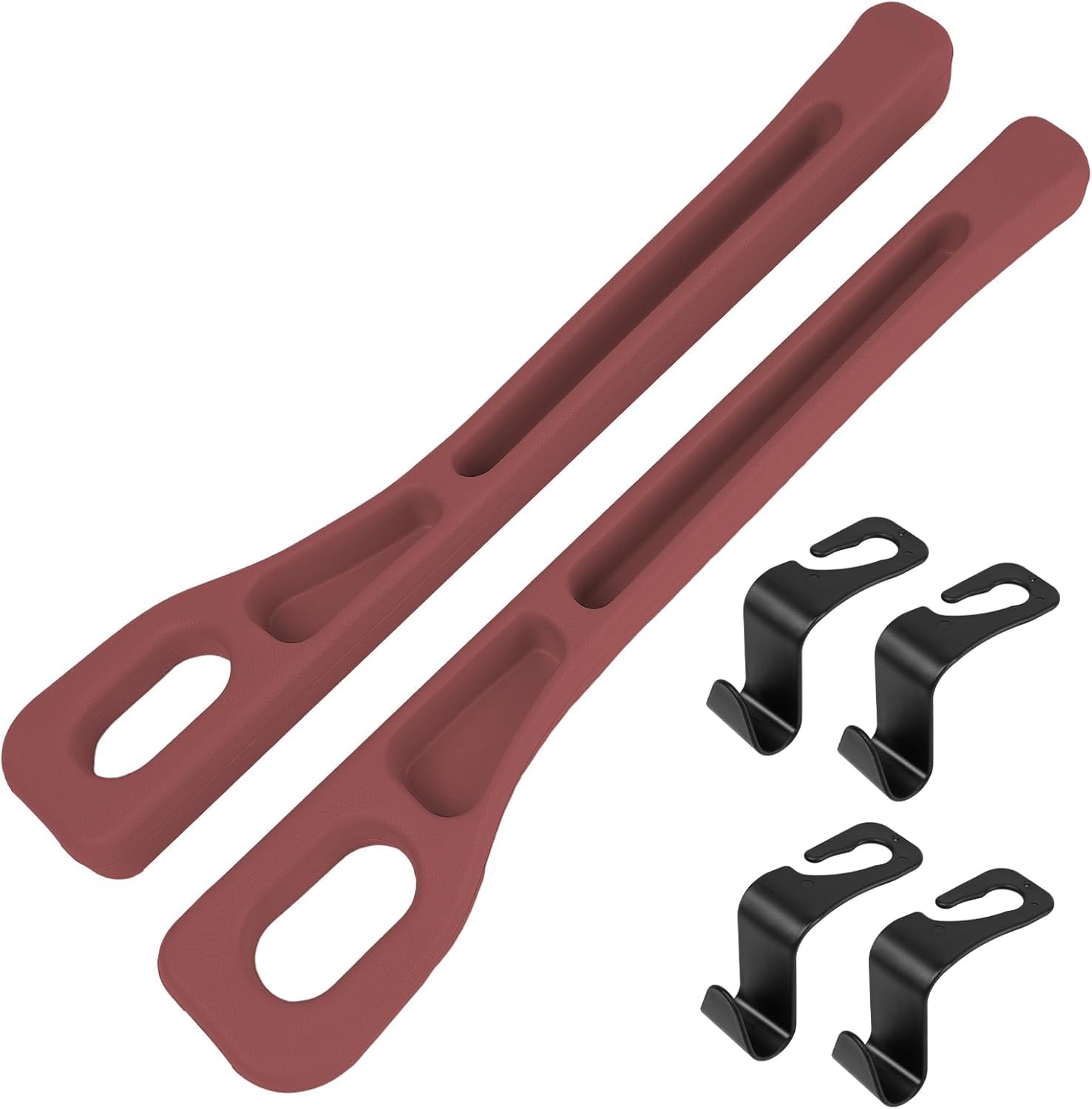 VAPORVERSE 2 Pcs Car Seat Gap Filler Organiser for Jeep Avenger BEV Depuis 2023, Vehicle Mounted Gap Leak Proof Filling Strip, Auto Side Seat Filler Organizer, red