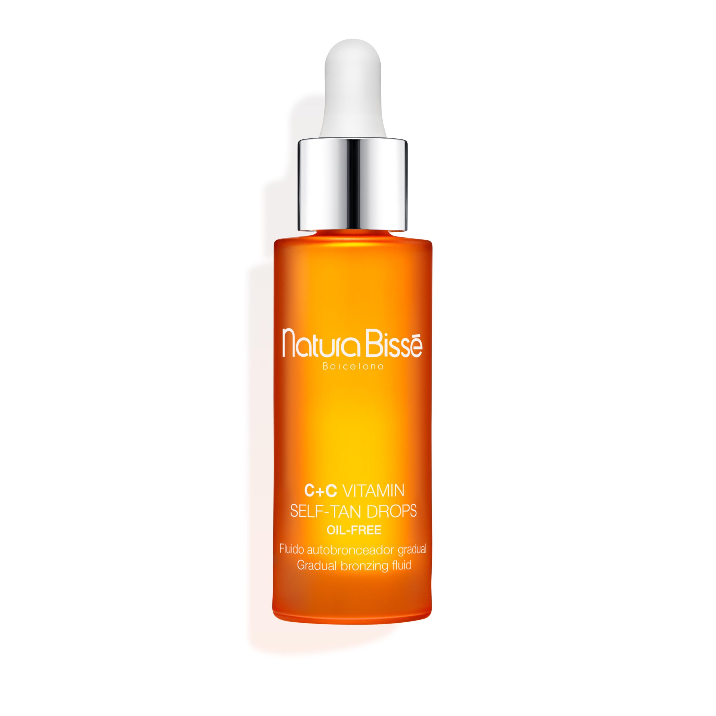 Natura Bissé C+​C Vitamin Self-​Tan Drops | Fluido Facial Autobronceador Gradual Enriquecido con Vitamina C, Sunless Complex y Vitamina E | 30 ml