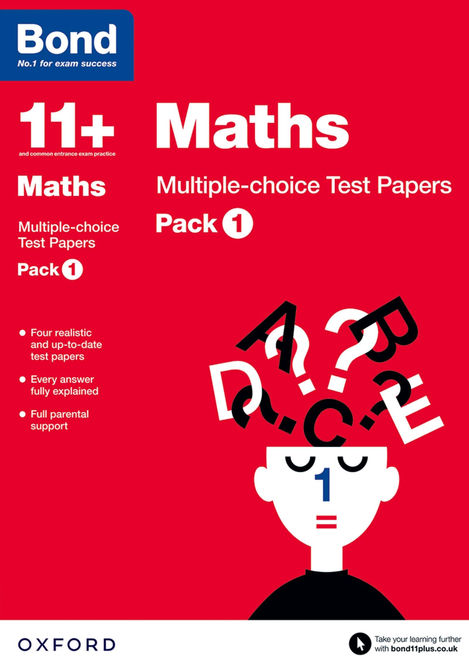 Bond 11+: Maths: Multiple-choice Test Papers (for GL Assessment & other 11 plus