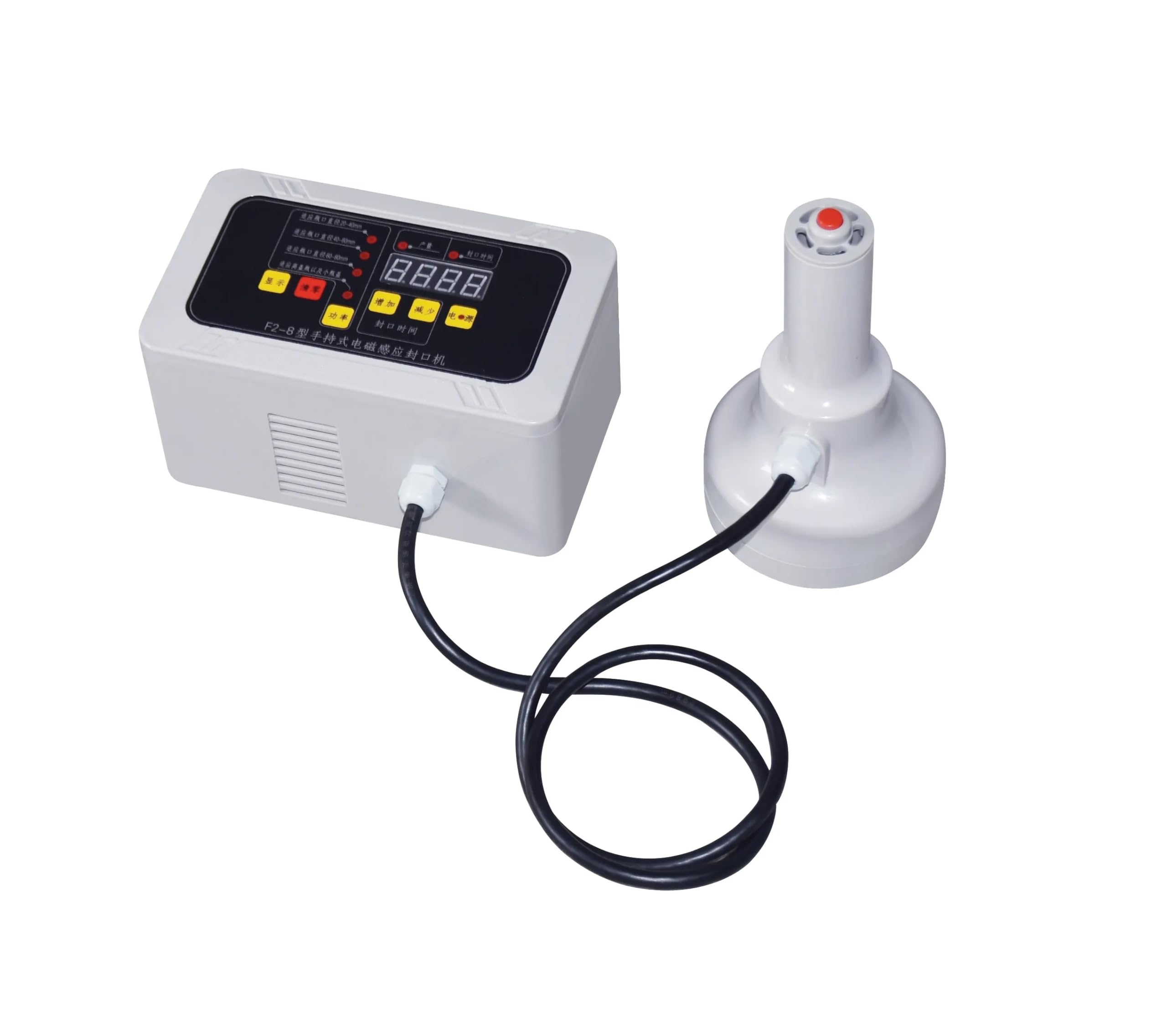 SONIC INDUSTRIES F2-8 Handheld Bottle Cap Induction Sealer – 20 to 80mm Portable Heat Sealing Machine | Induction Cap Sealer for Glass & Plastic Bottles | Lightweight & Feather Touch-image-49