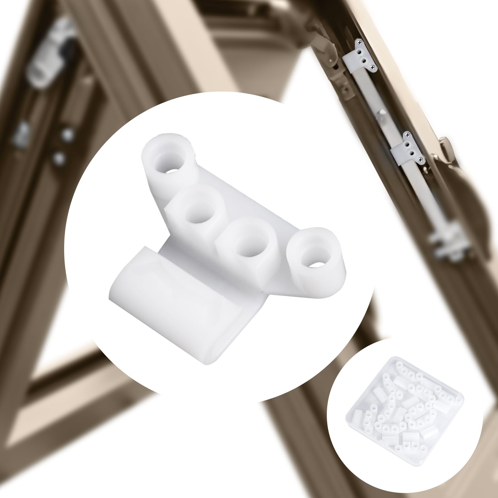 Tie Bar Guide for Casement Windows - Nylon Replacement 10 Pack