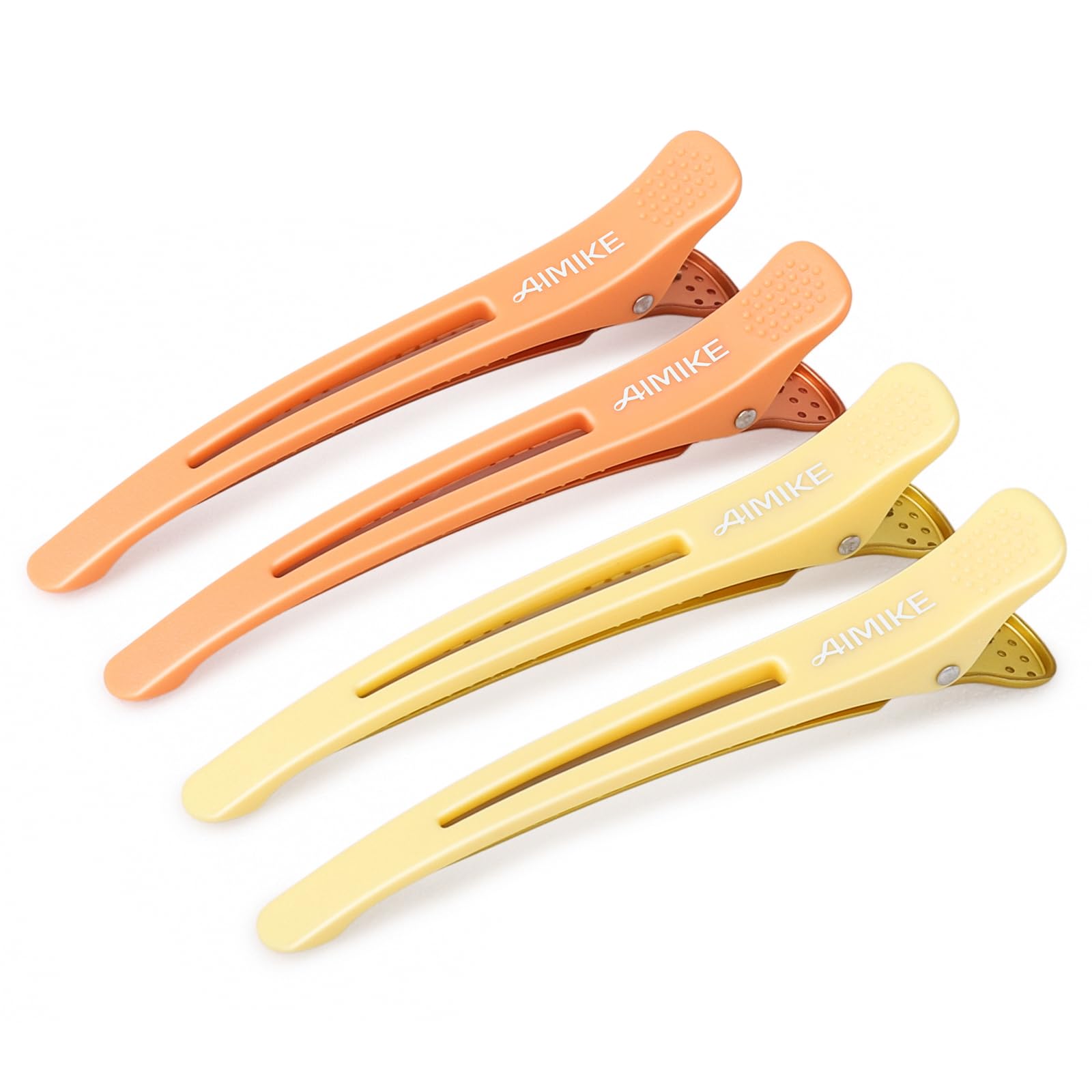 Amazon.co.jp: AIMIKE 4本入れ ダッカール 美容師 ヘアクリップ 前髪