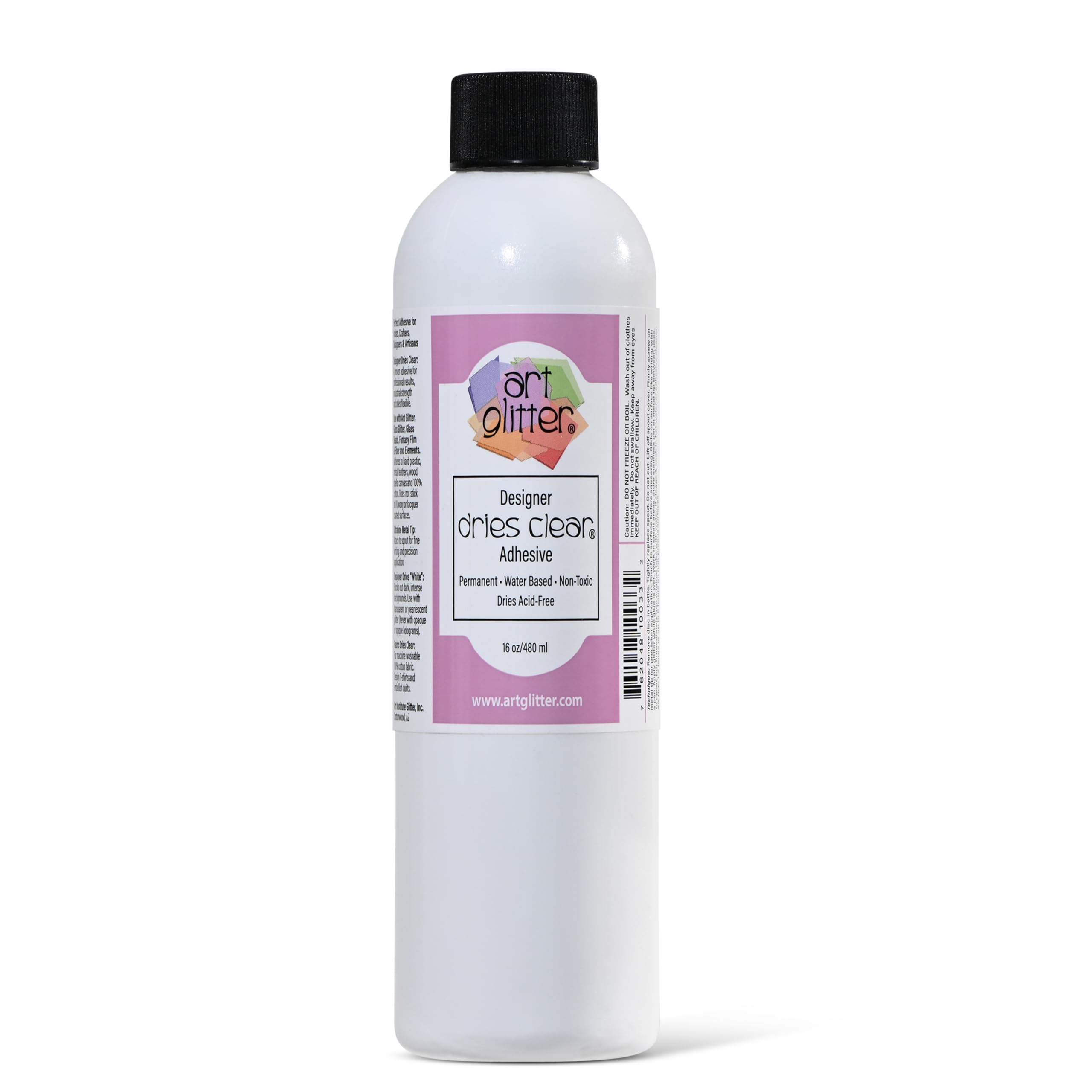 Art Institute Glitter Designer Dries Clear Adhesive 16oz