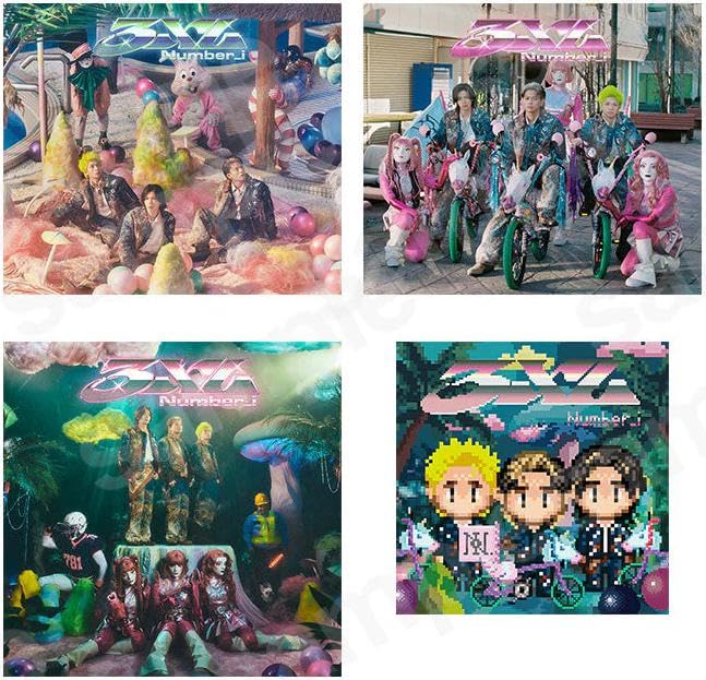 Number_i 3XL 3形態セット 特典シール付き　ナンバーアイ Amazon.co.jp: 【3形態まとめ買い特典：3XLオリジナルシール付き