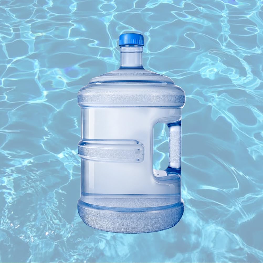 FAVOMOTO 15 Litre Water Bottle Mineral Water Bottle Portable Bucket with Handle, Wasser 15L Trinkwasser 15 Liter Kanister Stilles Wasser 15L Wasser Mineralwasser 15L Wasserflaschen Spender