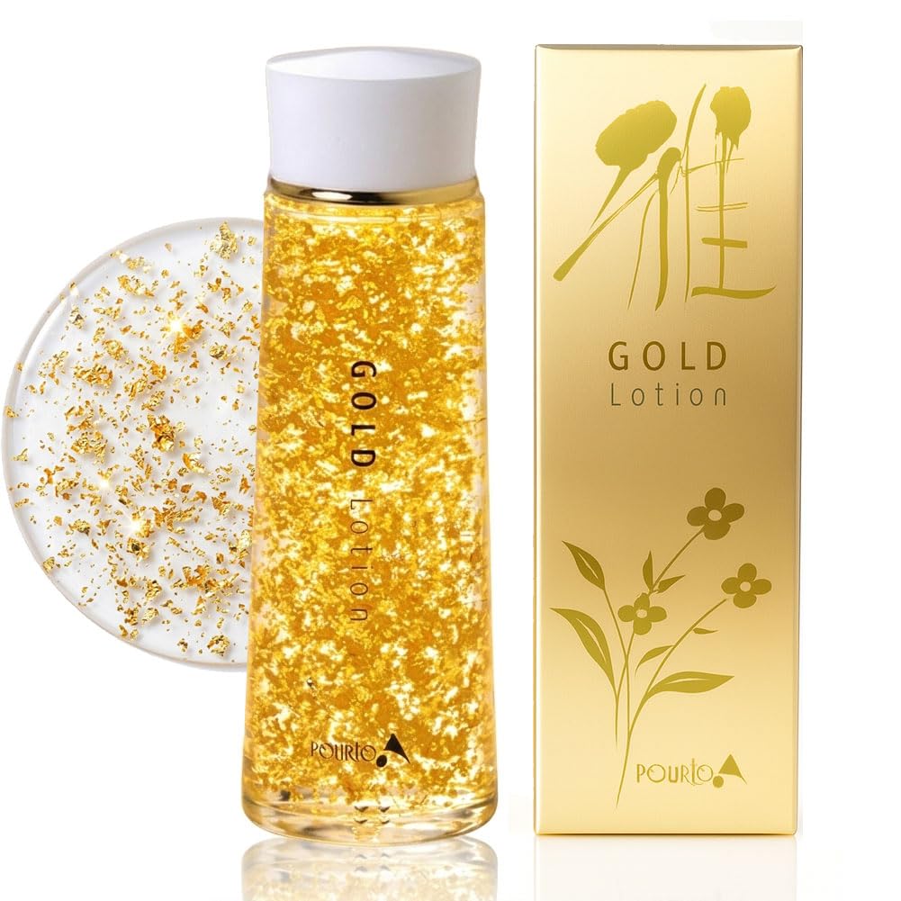 Amazon | [ポルトA]ゴールドローション 化粧水 純金箔 130ml 日本製