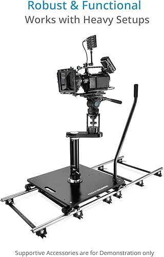 Miniatura 3 de Proaim Soporte adaptador Offset EuroElemac con soporte EuroElemac para Dollies, Bazooka, grúas horca y más. Estándar de la industria, robusto y