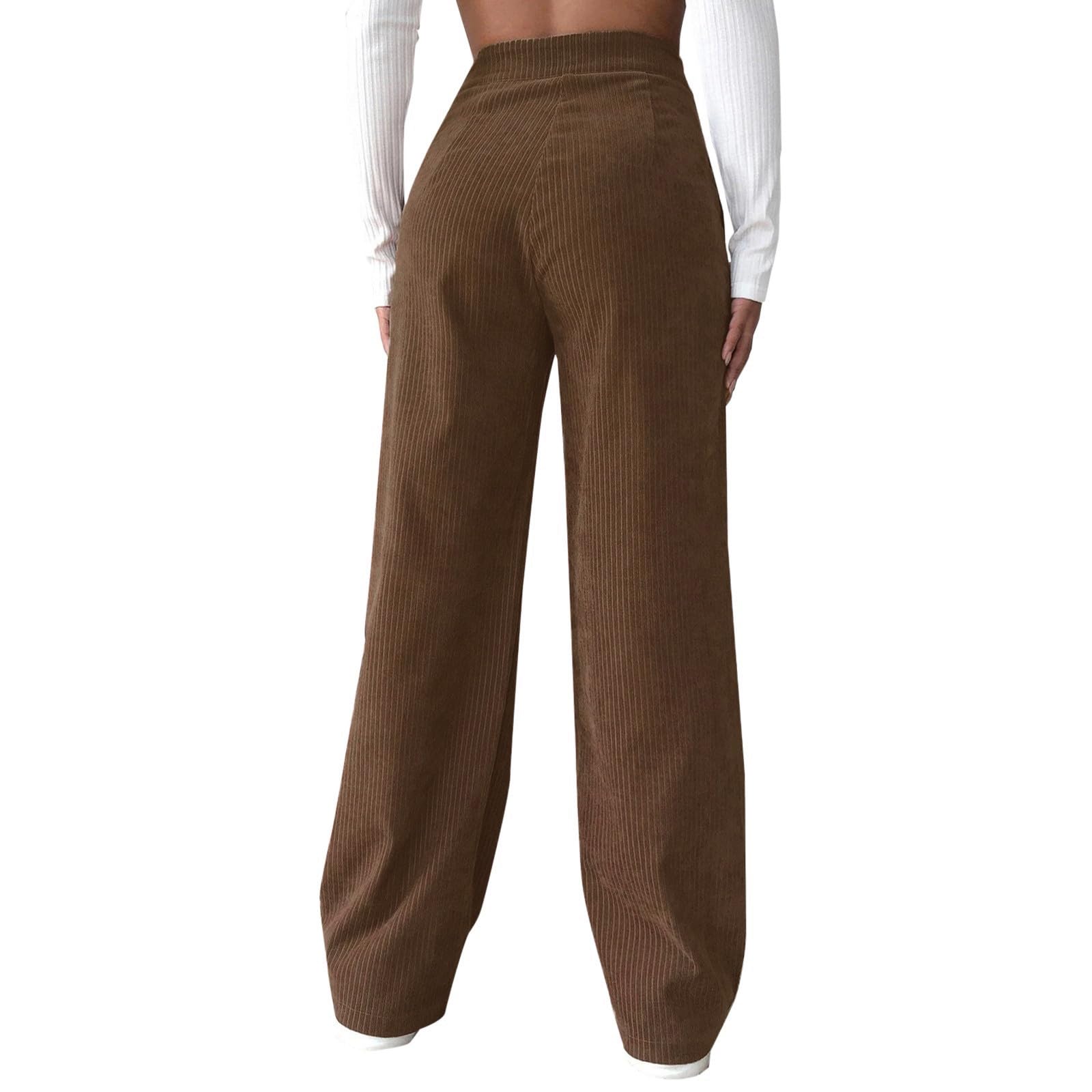 Pantalon de survêtement ample à jambes larges pour femme, pantalon de jogging occidental confortable, coupe ample, jambe droite, pantalon d'entraînement décontracté à bas ouvert, pantalon de