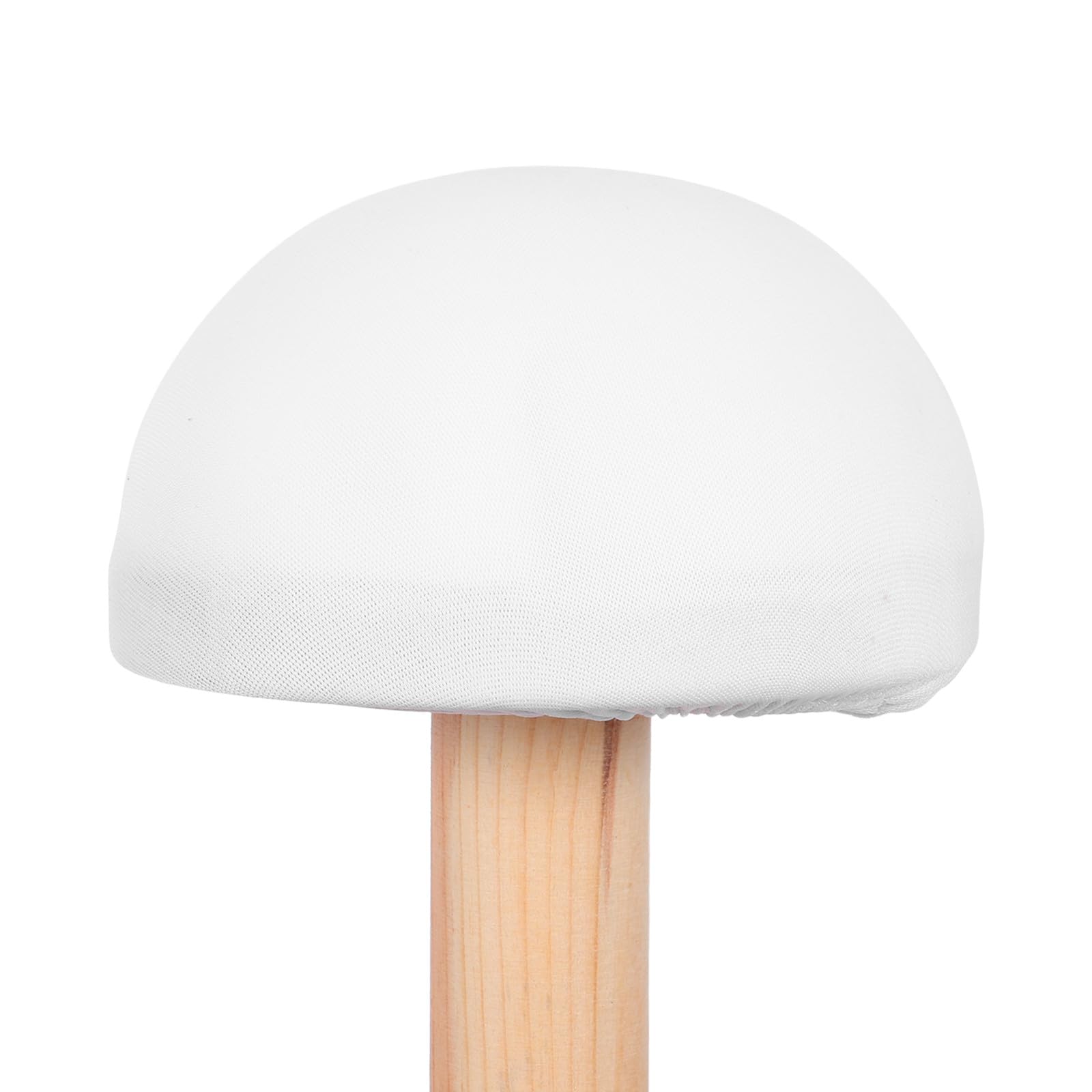 Lurrose Asse da Stiro Portatile in Legno Piccolo con Cuscino Imbottito per Polsini Maniche e Colletti Sgabello Ergonomico Compatto per Stiratura di Reggiseni e Accessori per Uso