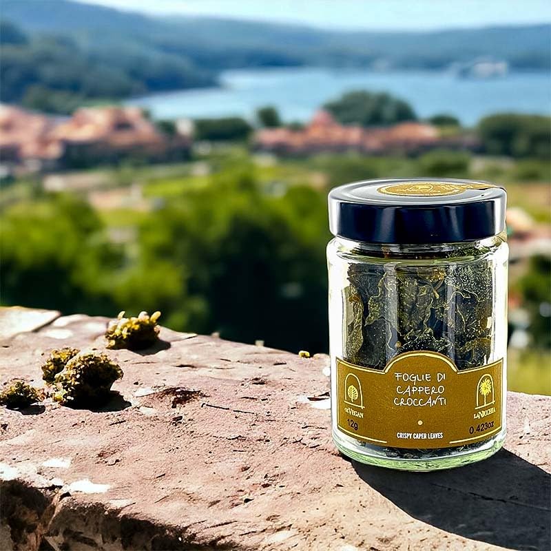 Knusprige Pantelleria-Kapernblätter