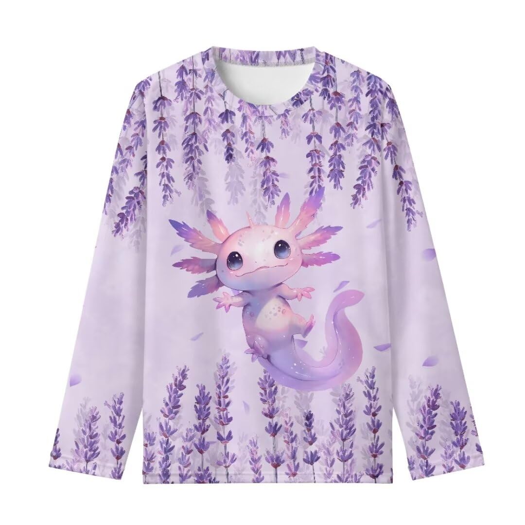 Long Sleeve Shirts for Girls Winter Tops 3-16t Cartoon T Shirts for Fall Clothes