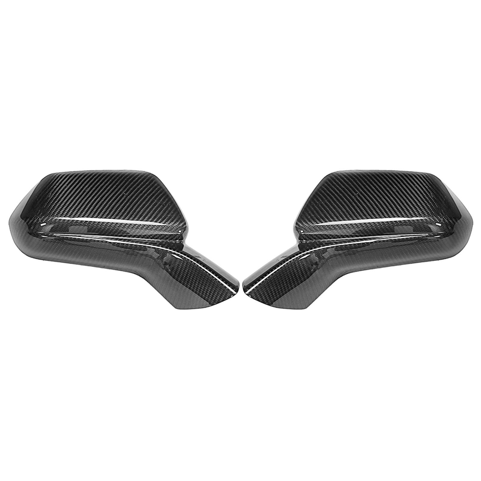 Rynplex 2x Real Carbon Fiber Dodatkowa osłona lusterka bocznego lusterka