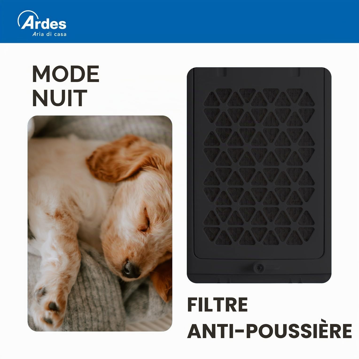 Ardes AR5AMR08 Penny Rafraîchisseur d'ambiance avec roues numériques, minuteur et télécommande, capacité du réservoir 4 L, noir