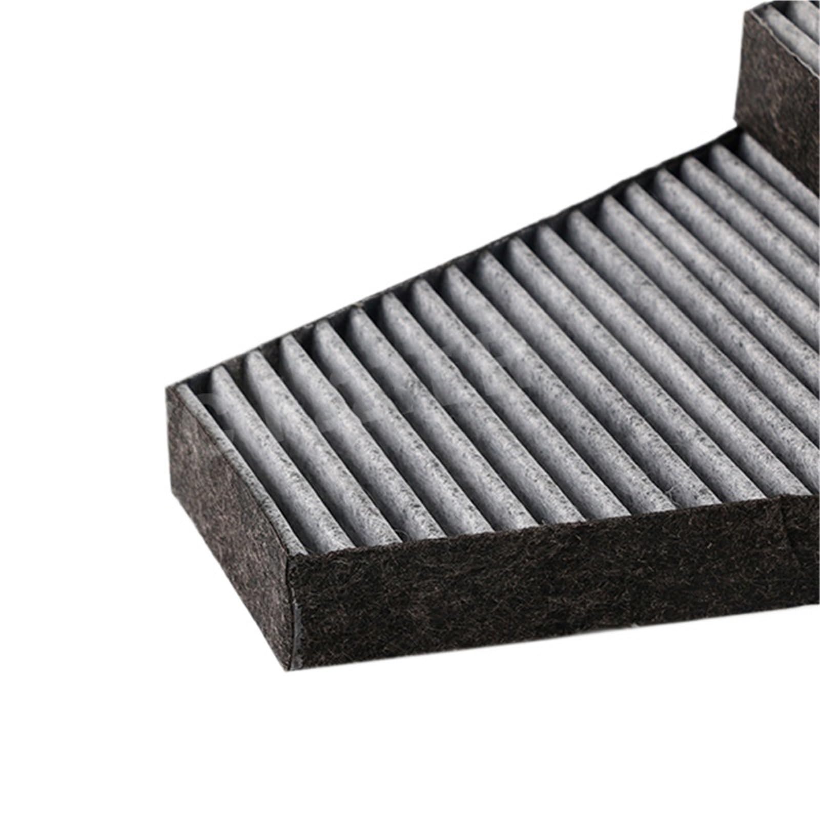 Filtr powietrza samochodu 2 szt. akcesoriów zamiennych do filtrów klimatyzacji samochodowej, pasujących do Volkswagena Phaetona i Bentleya 3D0898644 Filtr zamienny