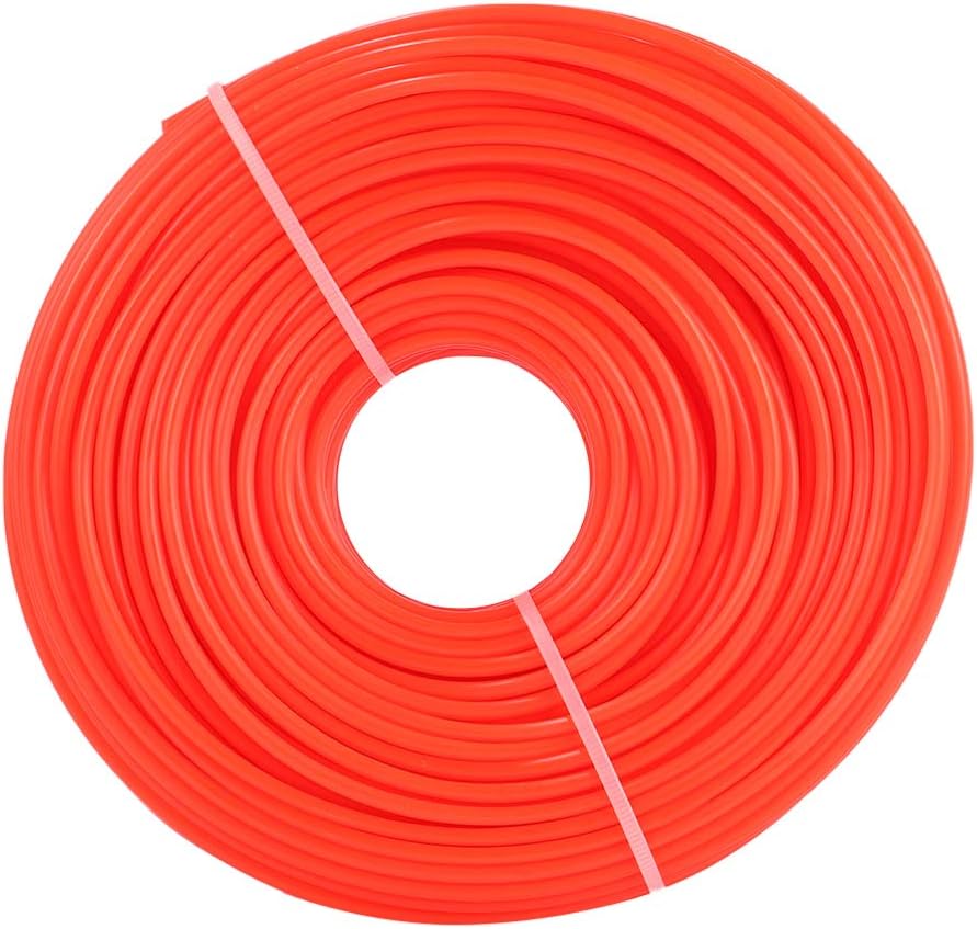 review YARNOW Trimmer Line Replacement Grass String Trimmer Edger Spool Spring for Mowers String Trimmer Blower Red Round