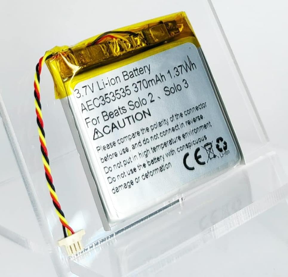 Amazon | 3.7V 370mAh AEC353535充電式リチウムイオンポリマー