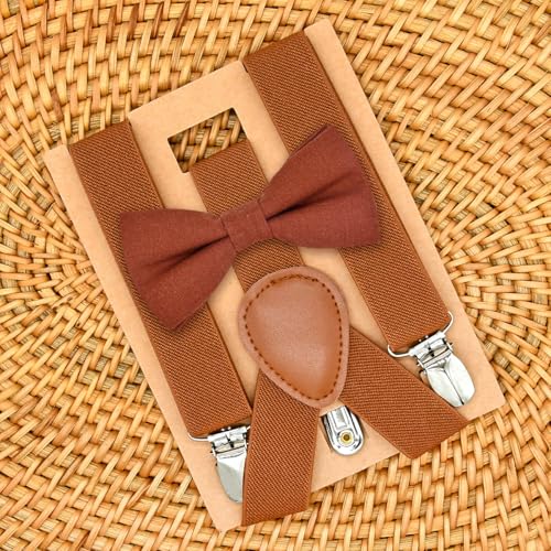 Bow Tie with Suspenders Set2