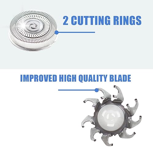 Miniatura 4 de Cuchillas de repuesto para afeitadora, cabeza de repuesto eléctrica para Skul* Shaver P*tbull Gold PRO Shaver repuesto Blade 4 Head