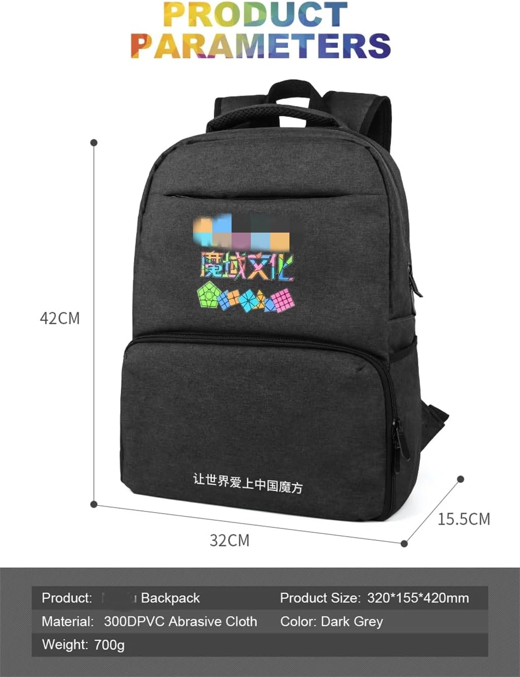 Puzzle Storage Bag Magic Cube Bag Puzzle Collection Backpack Shoulder Bag