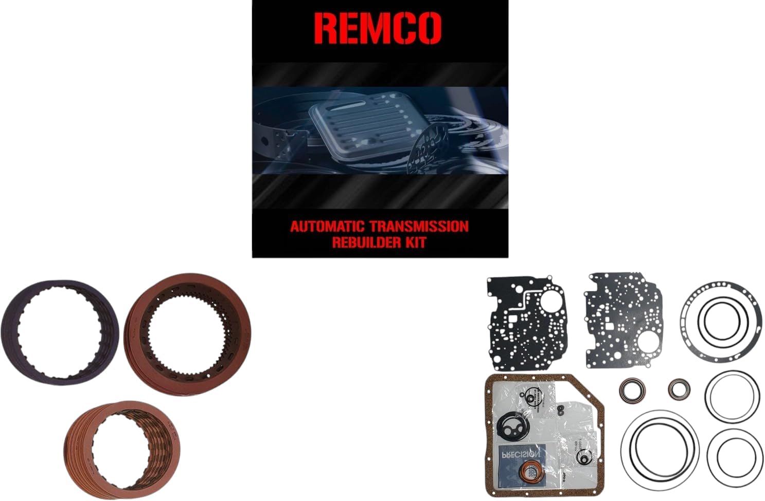 th350 (68-up) transmission rebuilt kit banner kit stage-1 RAYBESTO.S red clutches band reprograming Automatic transmission