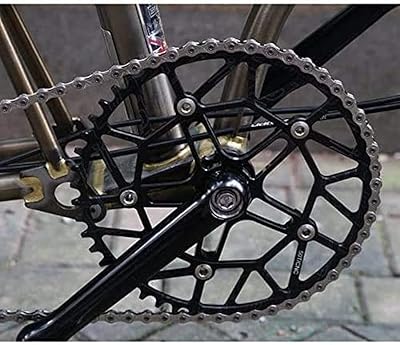 London Craftwork Ultra Lightweight 50T Chainring for Brompton Black 84g