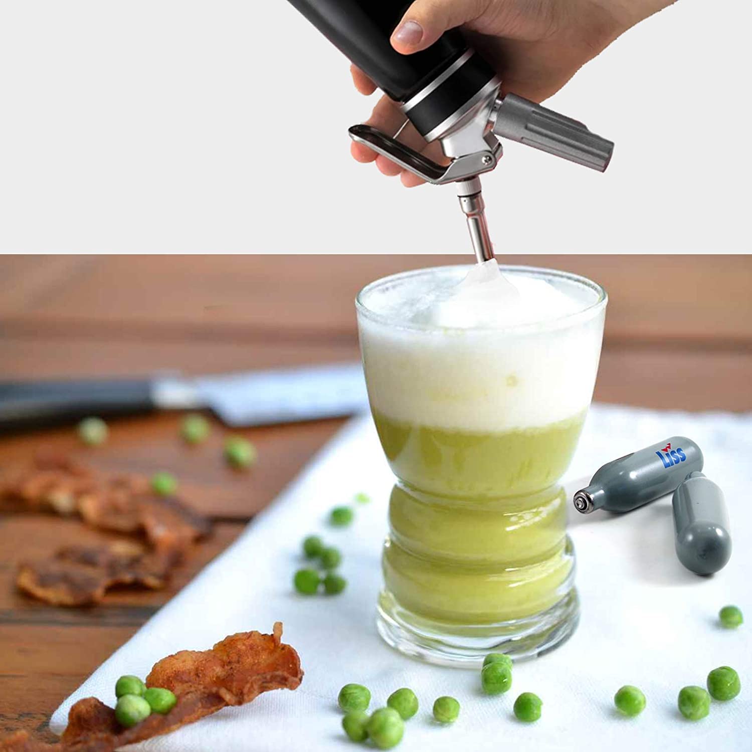 Liss 50 Lattine Ricarica Crema Sifoni