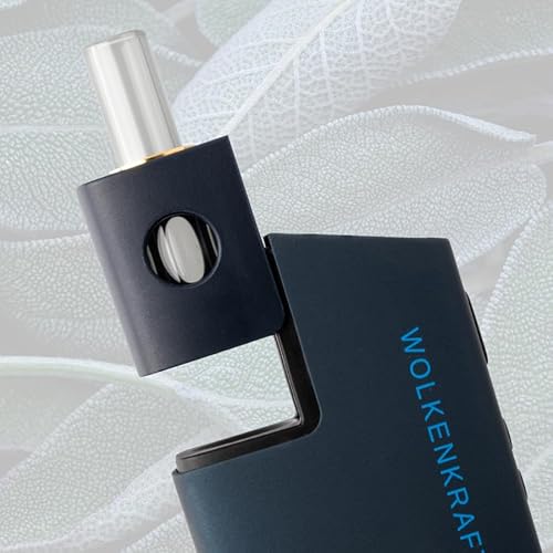 WOLKENKRAFT FX MINI ULTRA Premium Vaporizer - USB-C | Magnetisches Slide-In-Mundstück | Titan-Kammer | Temperatur 100-220 °C | Betriebstimer 3-5 Min. | 100% Konvektion *Nachtblau*