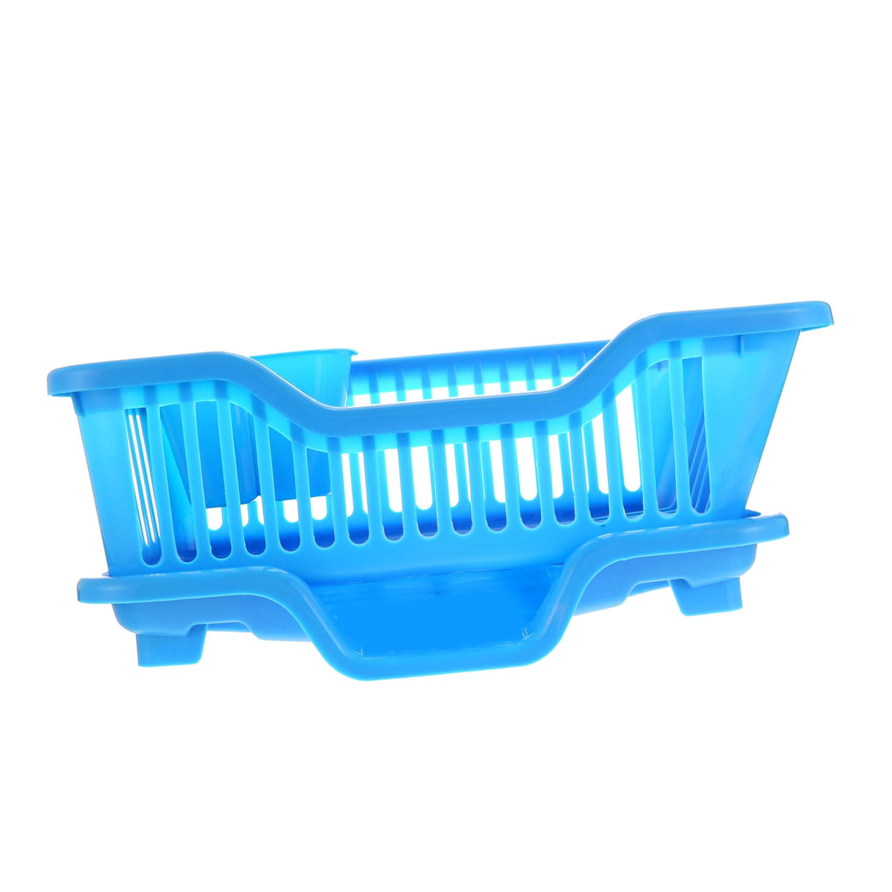 Alipis 1 Set mensola della cucina scolapiatti con vaschetta raccogligocce scolapiatti da cucina scaffale espositivo scaffali di stoccaggio scolapiatti per uso domestico fornitura cucina