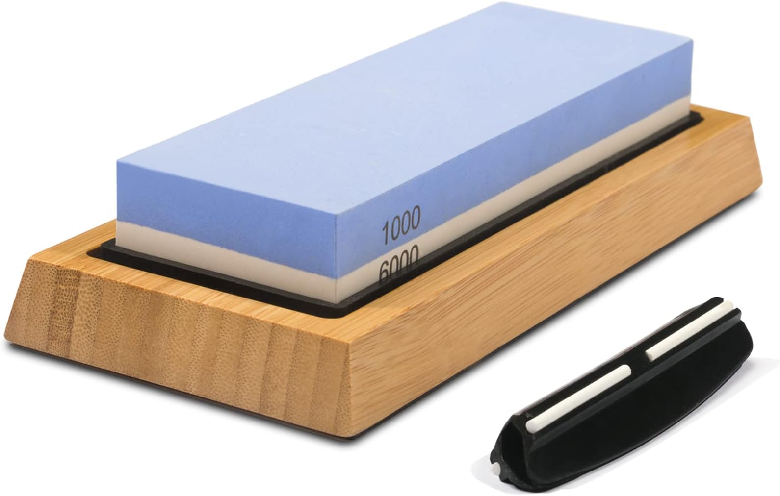 VEVOR Whetstone Knife Sharpening Kit, 2 DualSided Grit