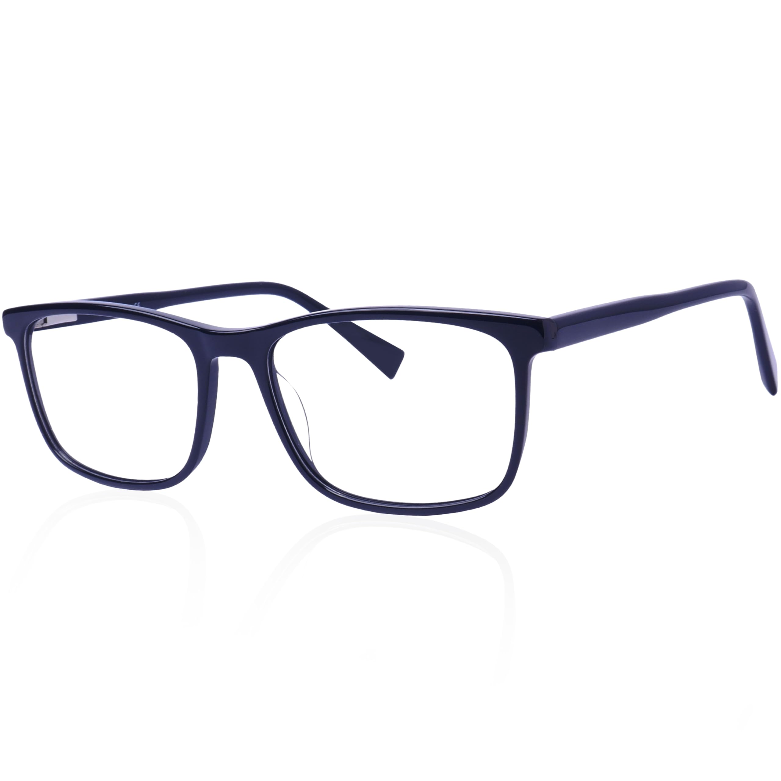 Cvantus Premium Blaulichtfilter Brille Herren & Damen | Blaulicht- und UV-Blocker, Antireflex, Antistatisch | Schwarz Blaulichtfilter Brille Quadratisch | Verschreibungsqualität, Gemacht von Optikern