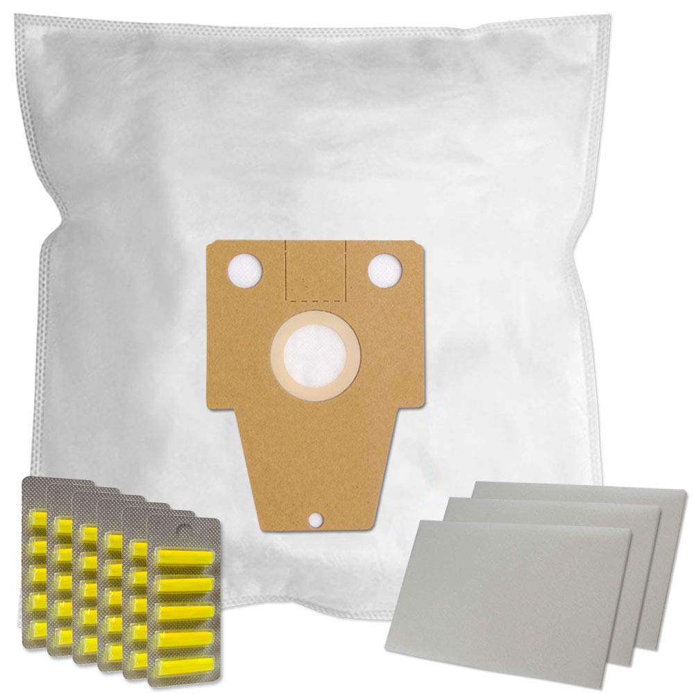PakTrade 5 Sacchetti Per Aspirapolvere In Microfibra + 5 Profumatori + Filtro, Compatibile Bosch BBZ52AFG1 E Swirl S62, S67 - 4