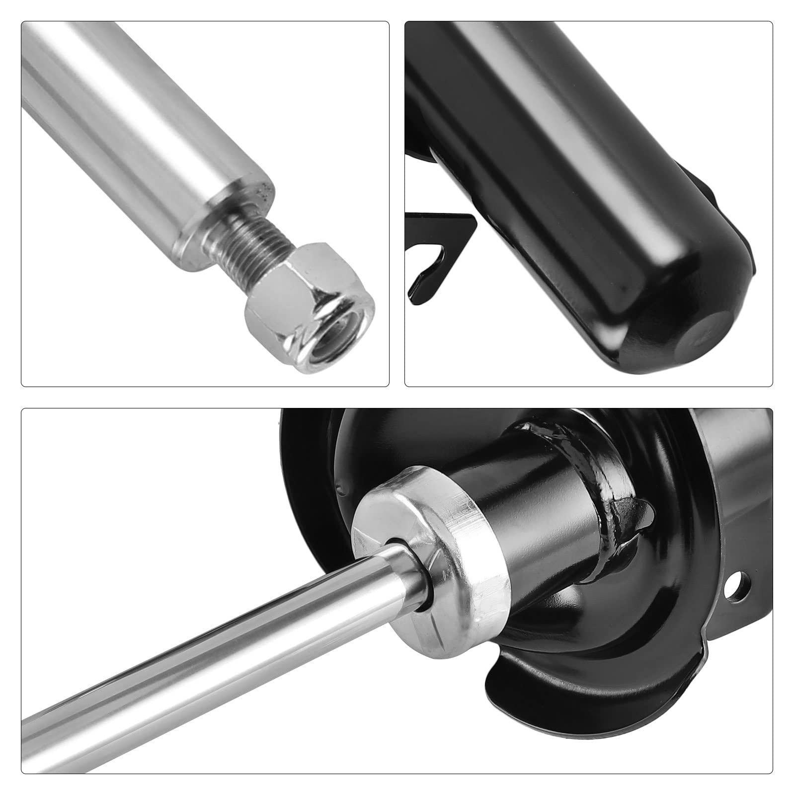 Frankberg 2 amortiguadores delanteros 479 mm presión de gas 334701 | Compatible con: 3 Saloon BL, 3 BL, Saloon BK, 3 BK, 5 CR