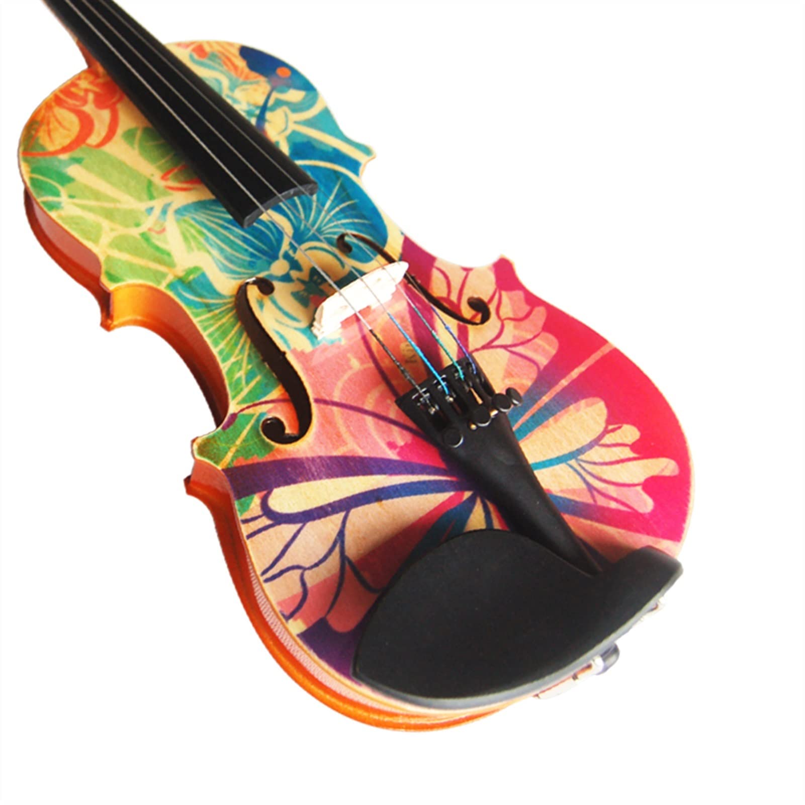 Colorido Estudiante Soporte Arco Caballo Pelo 4/4 Violín Estudiante violín