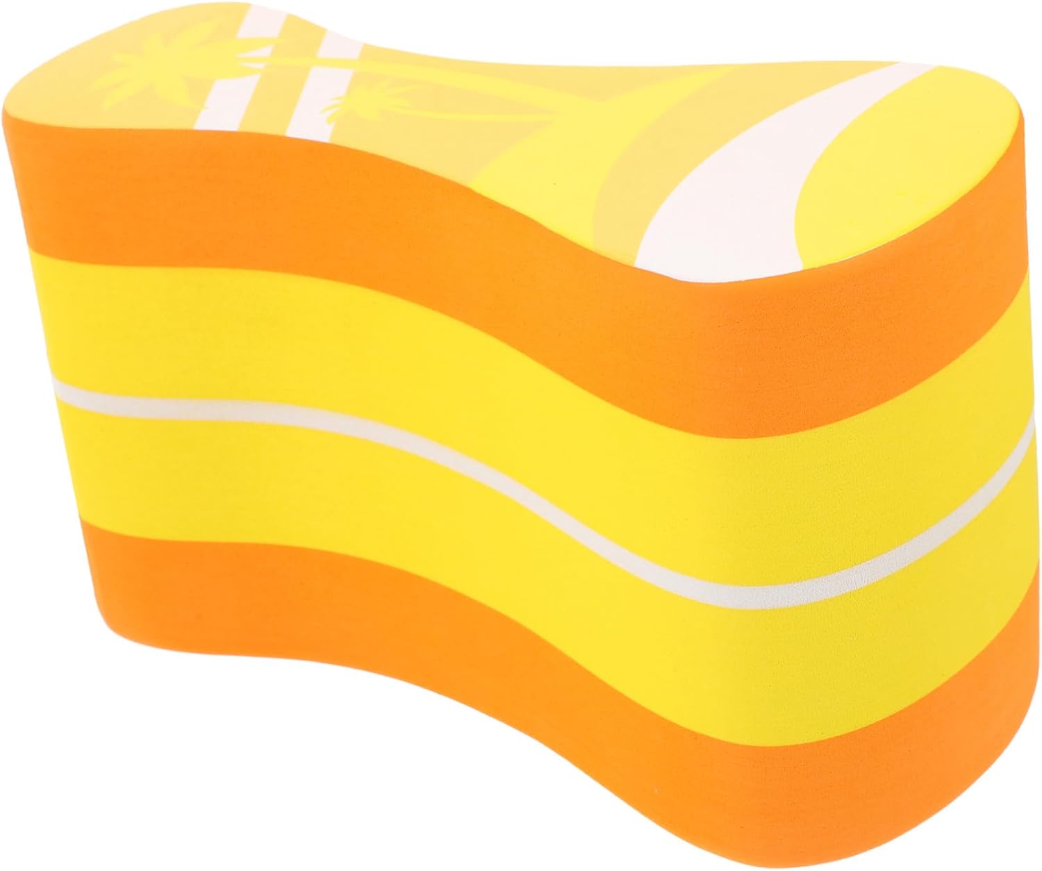 Thickened Swimming Pull Board Float Kickboard for Swim Training Leg Float Device to Develop Upper Body and Core Muscles Yellow Pool Exercise Aid for Aquatic Fitness