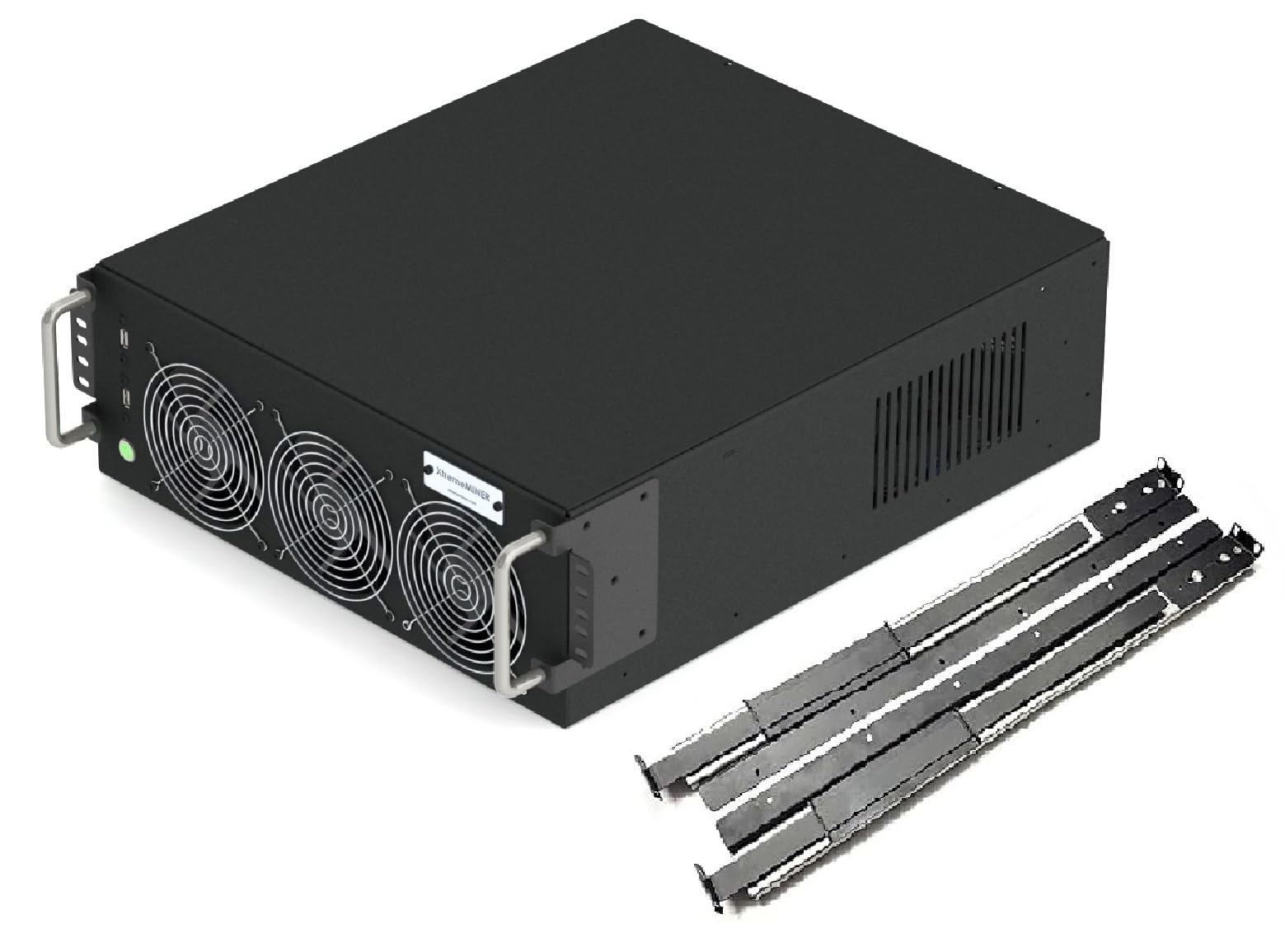U RackMount Server Case 3U ATX (with Telescopic Rail Mount)-image-6