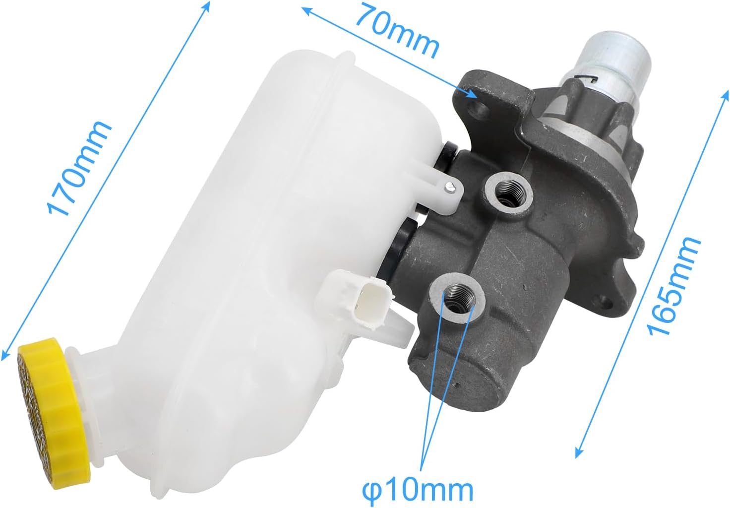 Brake Master Cylinder Compatible with 2009-2013 Dodge Grand Caravan, 2007-2008 Chrysler Pacifica, 2009-2013 Town & Country