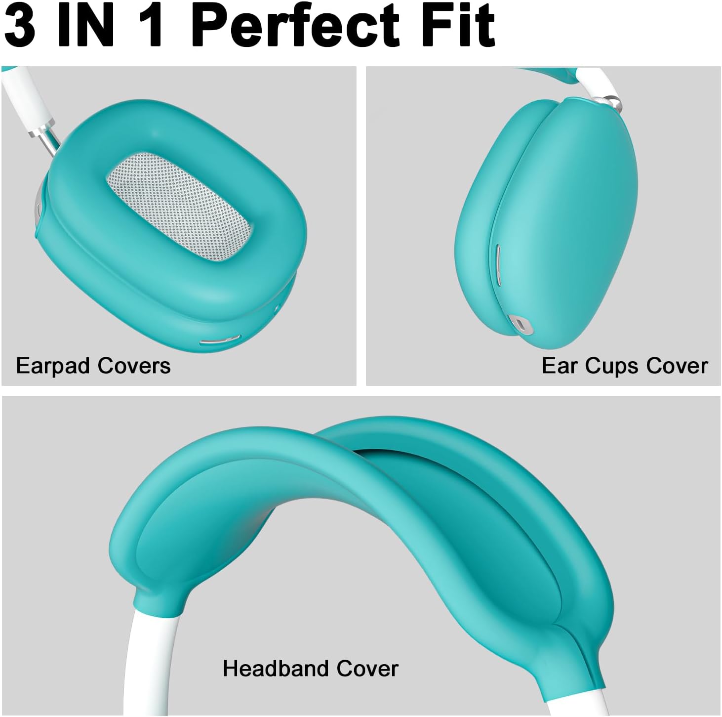 for AirPods Max 2 Case Cover, Teal image 4