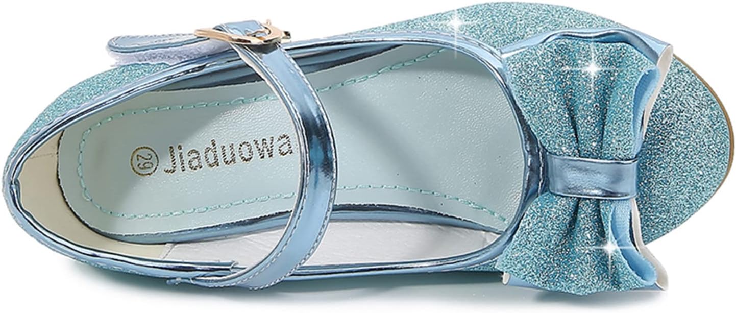 Girls Sandals Princess Shoes Fish Mouth Open Toe Flower Shoes Hollow Flower Shoes Sandals Soft Sole Newborn (Blue, 31)