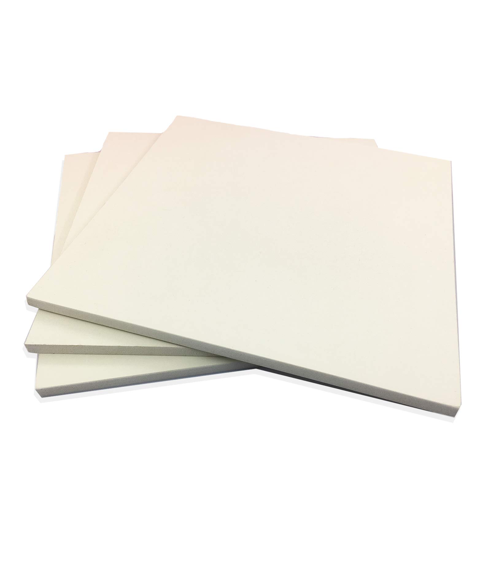 AmericanElm Pack of 6 PVC Board for DIY Craft Projects, Decorations, Mounting, Casting Patterns, Painting, Aero-Modelling, Architectural Models, etc Size: 12x16 Inch, 17 mm Thick.