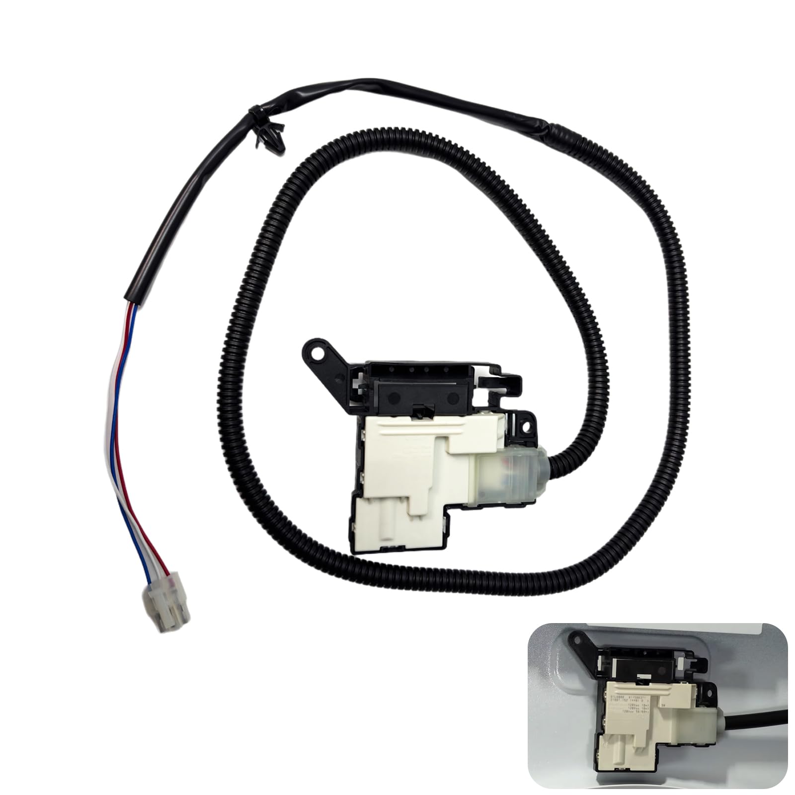 W11414731 Washer Machine Lid Lock Switch Assembly Compatible with Whirlpool Crosley Maytag Washer Lid Lock Replacement Replaces W11513248 AP7002928 WTW5010LW0 WTW5057LW0 WTW5057LW1 MVW5430MW0