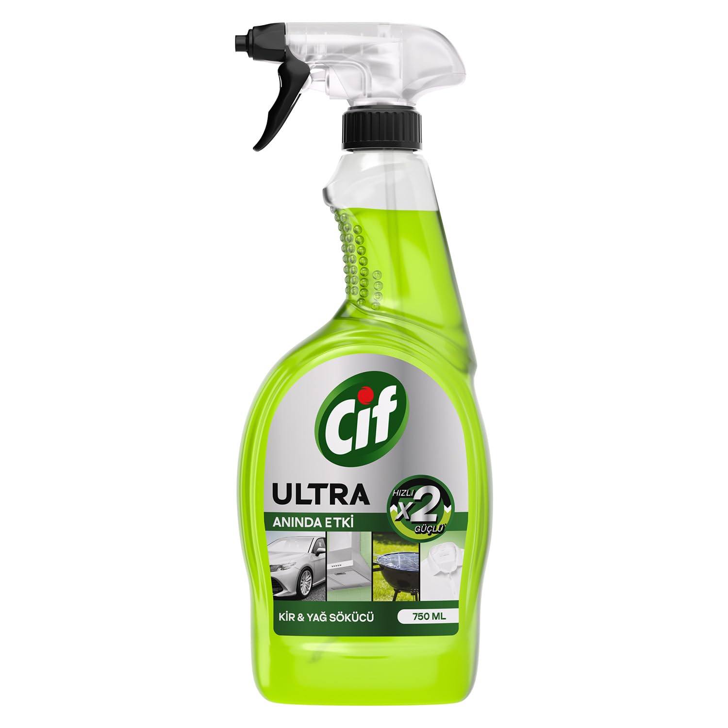 Cif Ultra Anında Etki Kir ve Yağ Sökücü 750 ml