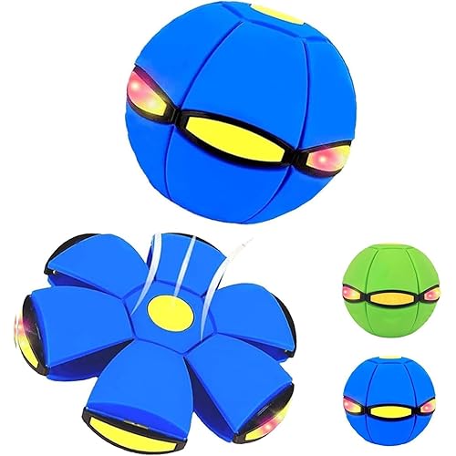 Magic Ball, Magic Meta Ball, Dual Form Freely Switchable, Magics Bouncing BallsThe MagicBall with 6 Light, Suitable for Indoor & Outdoor Use