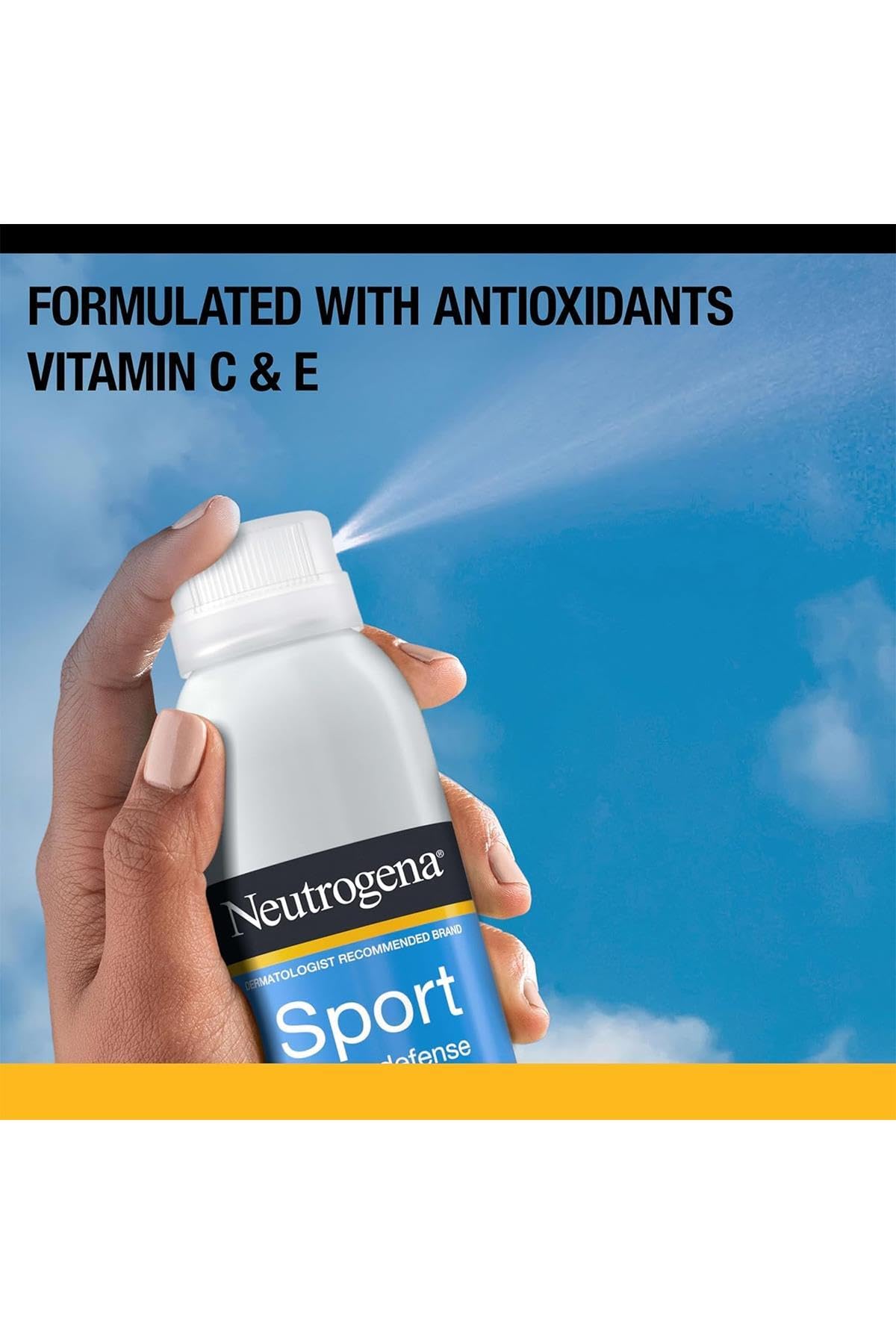 Neutrogena Sport Active Defense SPF30 Güneş Koruyucu Sprey 141GR