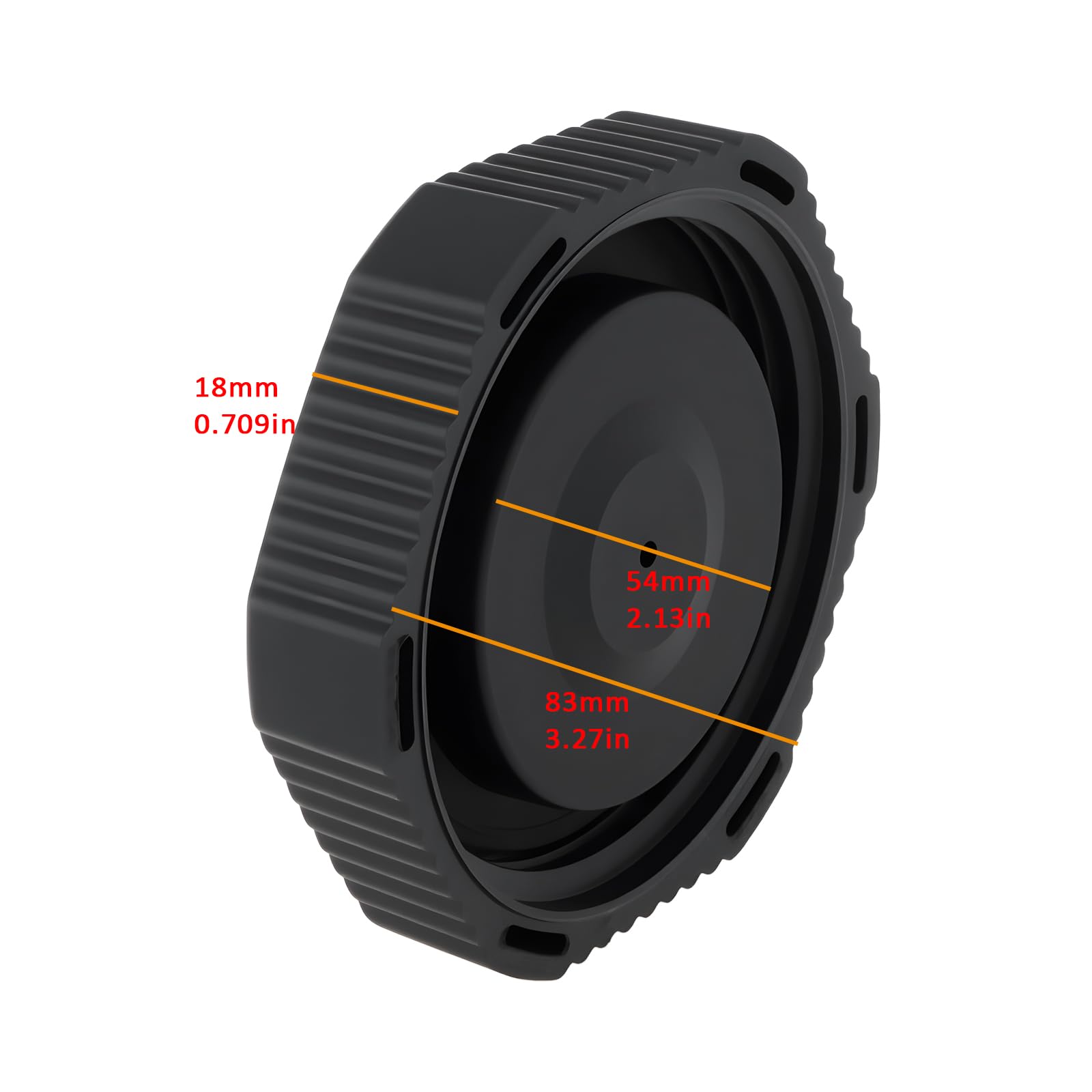 1 Pièce Bouchon de Réservoir de Carburant pour Tracteur 6A100-54910 Compatible avec Kubota B1700 B21 B2100